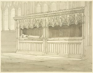 Monument till Sir Thomas Mede i St Mary Redcliffe av James Johnson