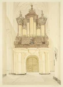 Orgel och orgelloft av St Mary Redcliffe av James Johnson