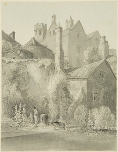 The White Lodge, sett från Garden of the City School (Queen Elizabeth