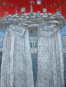 Twin Robes – Röd himmel