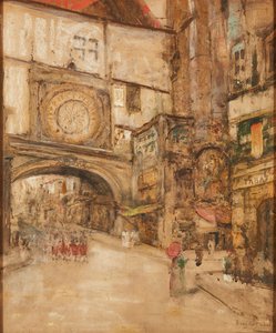 A Street Corner, Paris (blandad media)