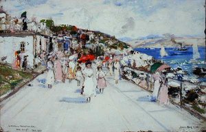 På strandpromenaden av James Kay