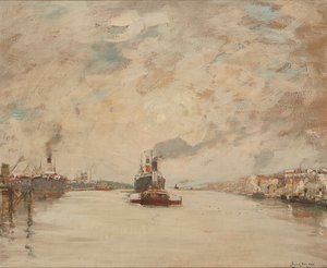 Westering Sun, River Clyde (olja ombord)