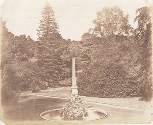 I trädgården. Blenheim, 1853-56.