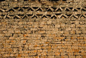 Stenmur vid GREAT ZIMBABWE RUINS, ZIMBABWE. av James L Stanfield
