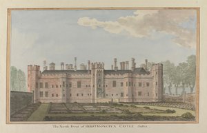 Herstmonceux Castle, East Sussex: North Front