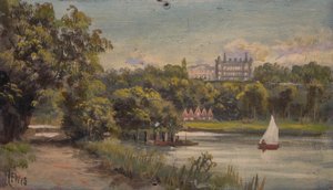 Richmond Hill and the Star and Garter från Middlesex bank