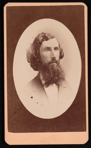 Porträtt av Samuel Edward Warren 1831-1909, före 1877. av James M Capper