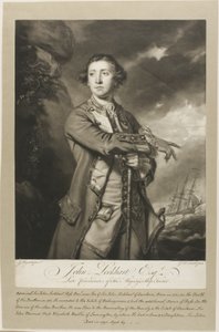 Porträtt av John Lockhart, Esquire av James MacArdell