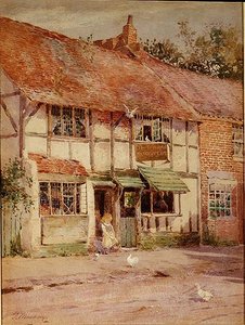 Anne Hathaways stuga, Shottery, Warwickshire av James Mackay