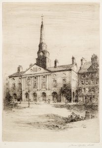 The Old Town House, Dundee av James Mackie Smith