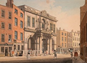 Tholsel, Skinners Row, Dublin av James Malton