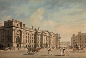 Trinity College, College Green, Dublin av James Malton