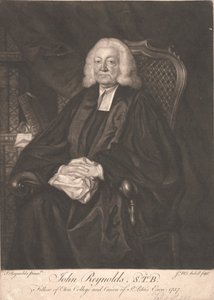 Dr. John Reynolds, S.T.B. av James McArdell