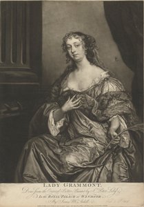 Lady Grammont av James McArdell