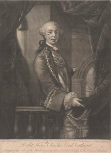 Generallöjtnant Charles Schaw Cathart, 9:e Earl Cathcart av James McArdell
