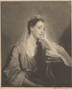 Fru Hannah Horneck av James McArdell