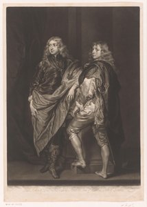 Porträtt av John och Bernard Stuart av James McArdell