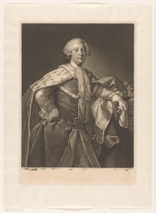 Porträtt av Robert Ker av James McArdell