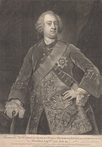 Prins Charles, 2:e hertig av Richmond, Lenox och Aubigny av James McArdell