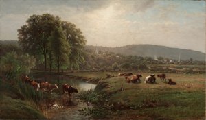 Morgon i New England, 1873.