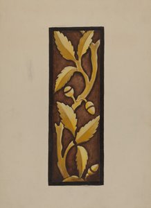 Målat glas - Sjömanskyrkan, ca. 1937. av James McLellan