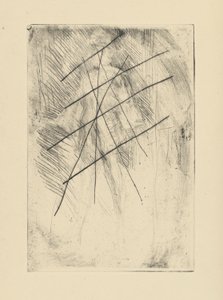 [76] Avtryck från annullerade plåtar av Whistler - Irving som Phillip of Spain, nr 1. av James Abbott McNeill Whistler