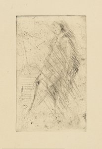 [76] Avtryck från annullerade plattor av Whistler - Resting av James Abbott McNeill Whistler