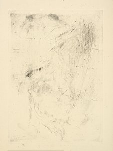 [76] Avtryck från annullerade plåtar av Whistler - [Sittande figur?] av James Abbott McNeill Whistler