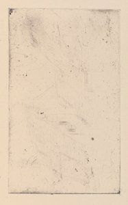 [76] Avtryck från annullerade tallrikar av Whistler - The Muff. av James Abbott McNeill Whistler