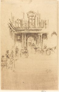 Ett hörn av Palais Royal av James Abbott McNeill Whistler