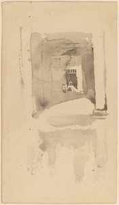 En dörröppning i Ajaccio av James Abbott McNeill Whistler