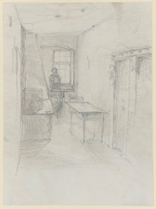 Ett kök på Lutzelbourg av James Abbott McNeill Whistler
