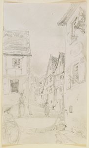 En gatubild av James Abbott McNeill Whistler