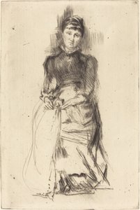 Agnes av James Abbott McNeill Whistler