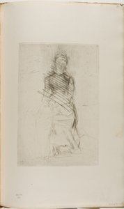 Agnes av James Abbott McNeill Whistler