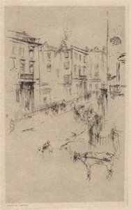Alderney Street av James McNeill Whistler