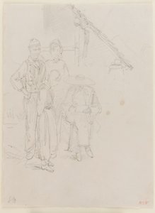 En konstnär som skissar av James Abbott McNeill Whistler