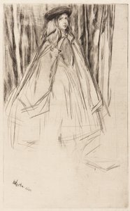 Annie Haden av James Abbott McNeill Whistler