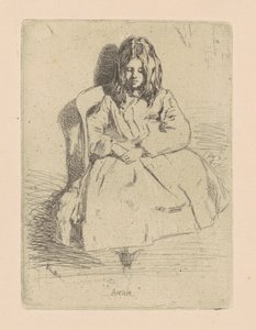 Annie, sittande av James Abbott McNeill Whistler