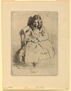 Annie, sittande av James Abbott McNeill Whistler