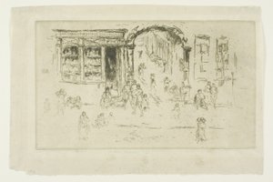 Archway, Bryssel av James Abbott McNeill Whistler