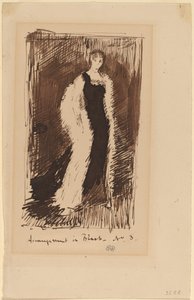 Arrangemang i svart - nr 3 av James Abbott McNeill Whistler