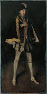 Arrangemang i svart, nr 3: Sir Henry Irving som Filip II av Spanien av James McNeill Whistler