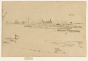 Battersea Morn av James Abbott McNeill Whistler