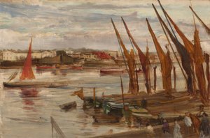 Battersea Reach av James McNeill Whistler