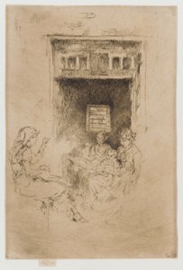 Bead Stringers av James Abbott McNeill Whistler