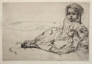 Bibi Valentine av James McNeill Whistler