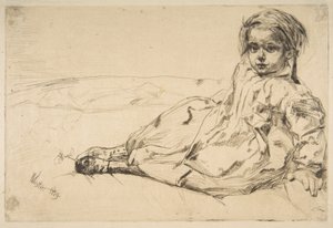 Bibi Valentin av James McNeill Whistler