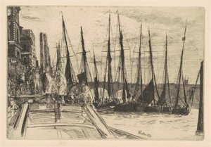 Billingsgate av James Abbott McNeill Whistler